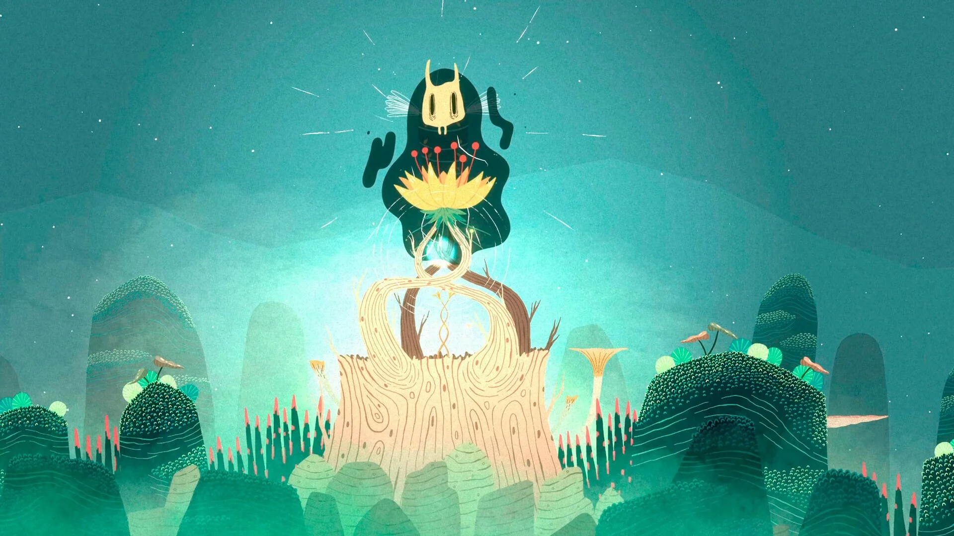 Изображение игры: Oscuro Blossom's Glow