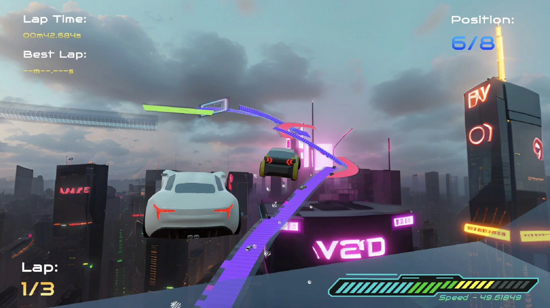 Изображение игры: Sky City Rush