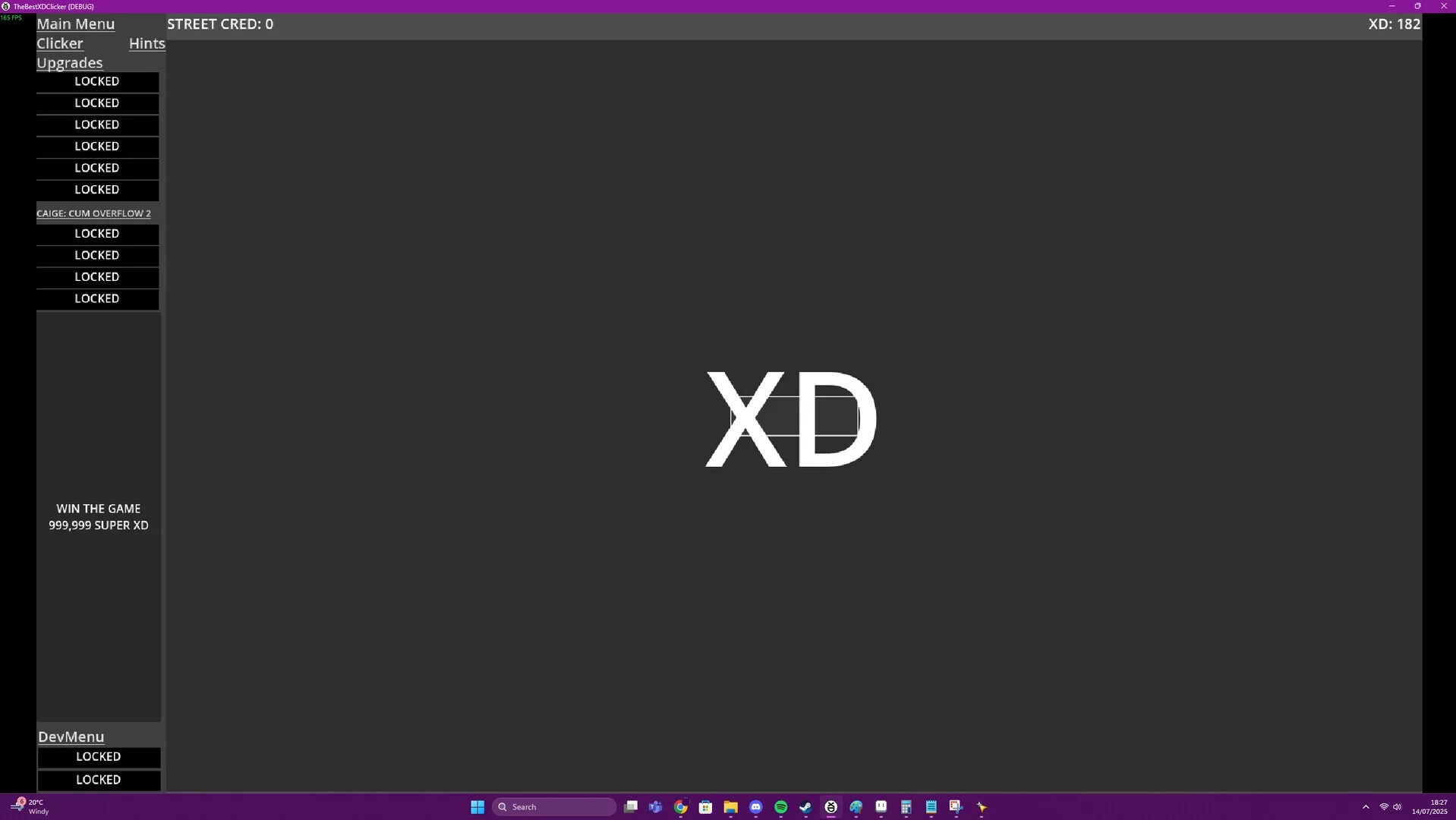 Изображение игры: XD CLICKER