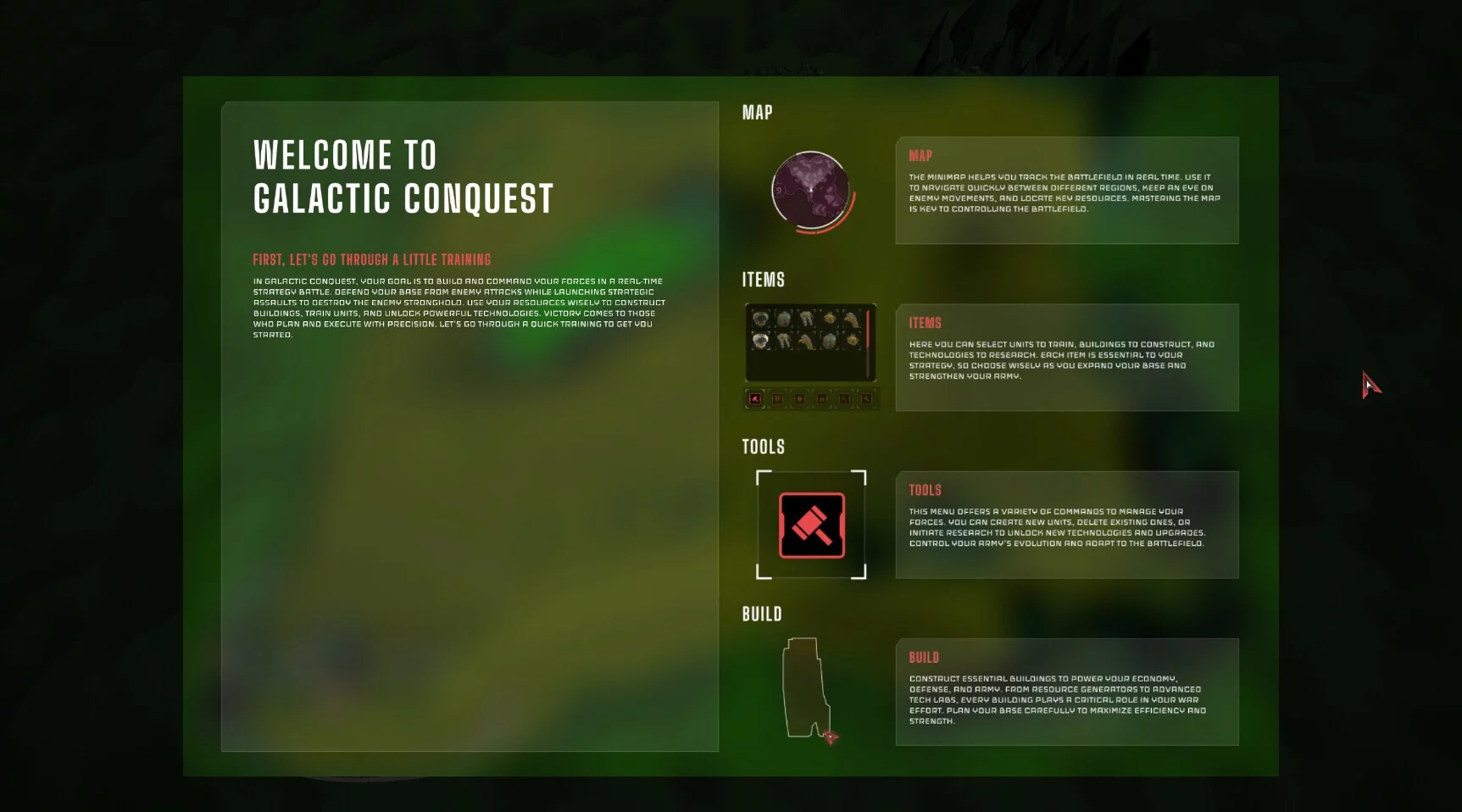 Изображение игры: Galactic Conquest