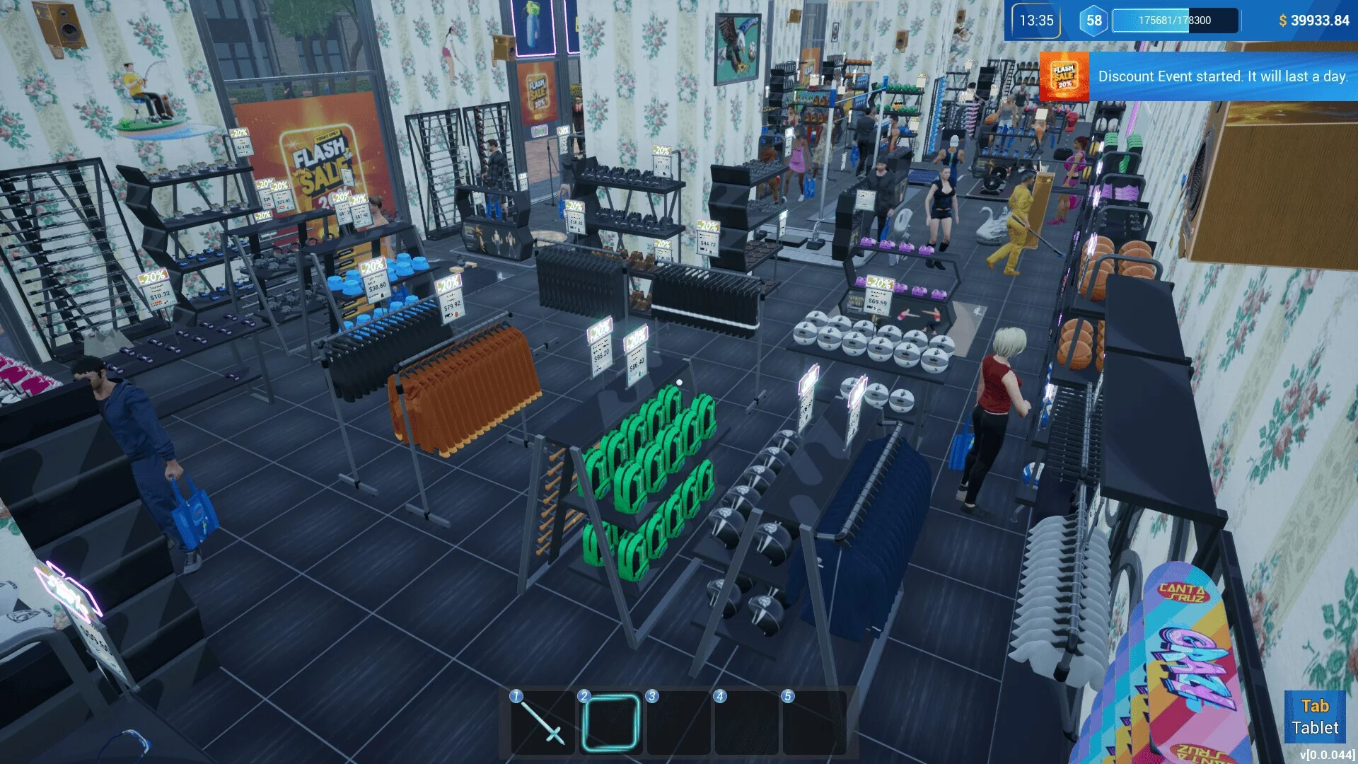 Изображение игры: Sporting Goods Shop