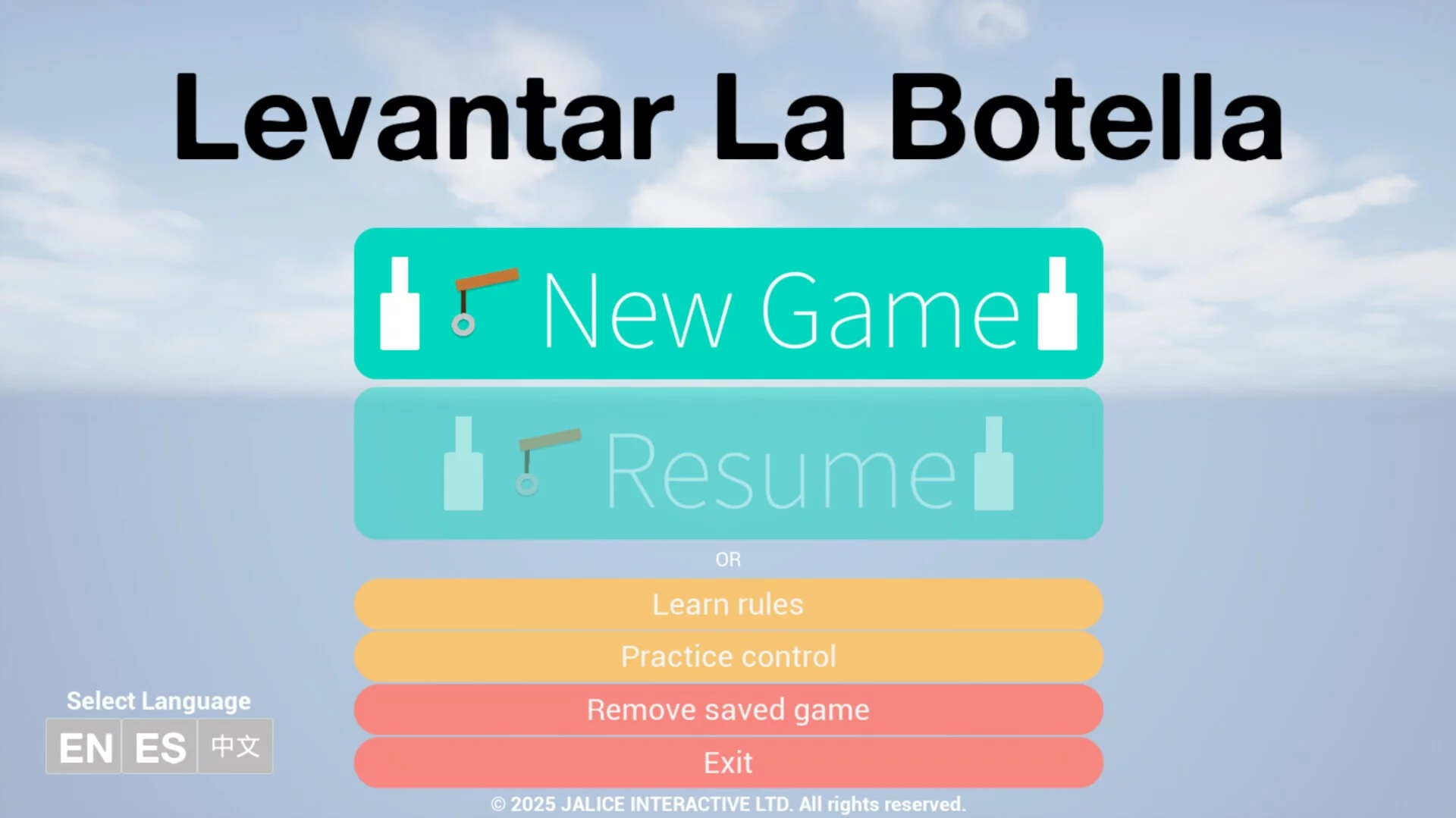 Изображение игры: Levantar La Botella