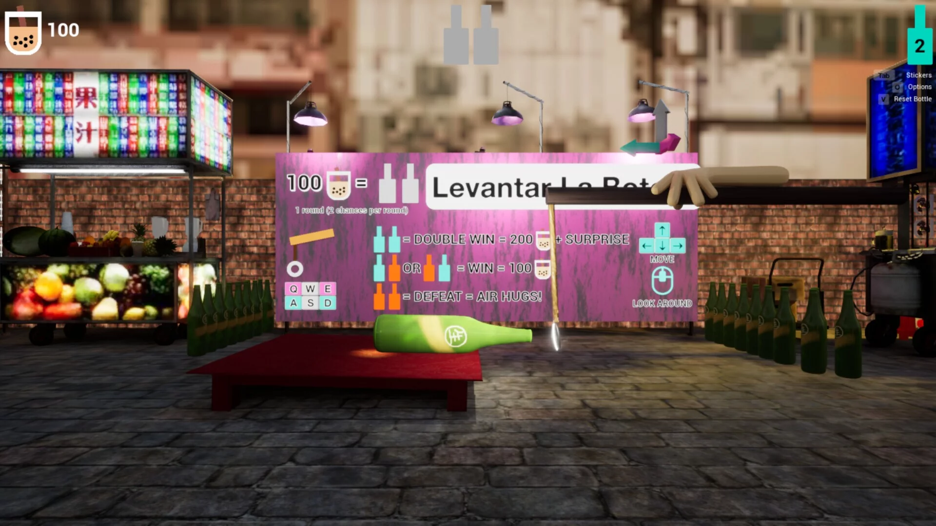 Изображение игры: Levantar La Botella