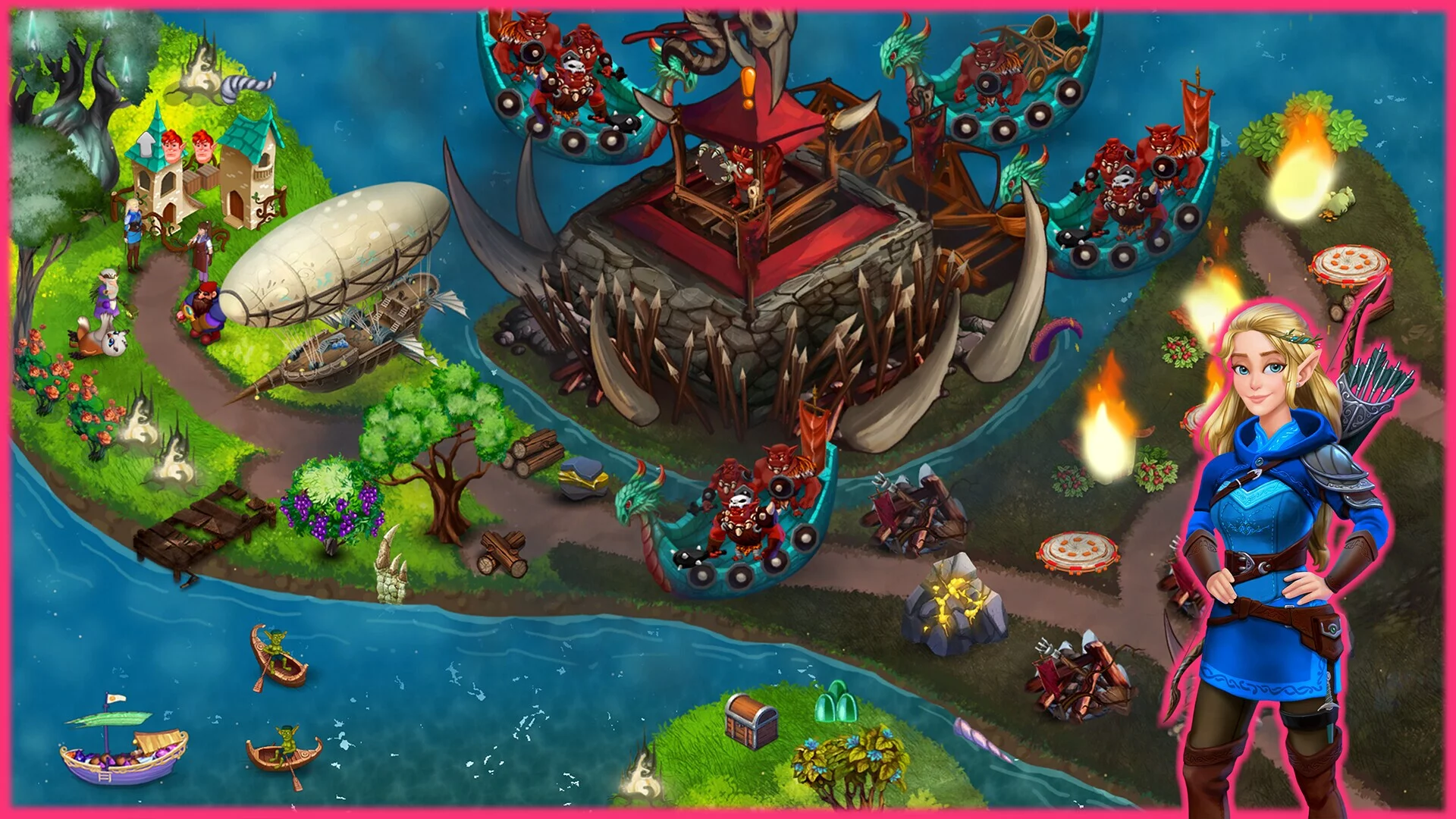 Изображение игры: Elven Rivers 6: Guardians of Hope Collector's Edition