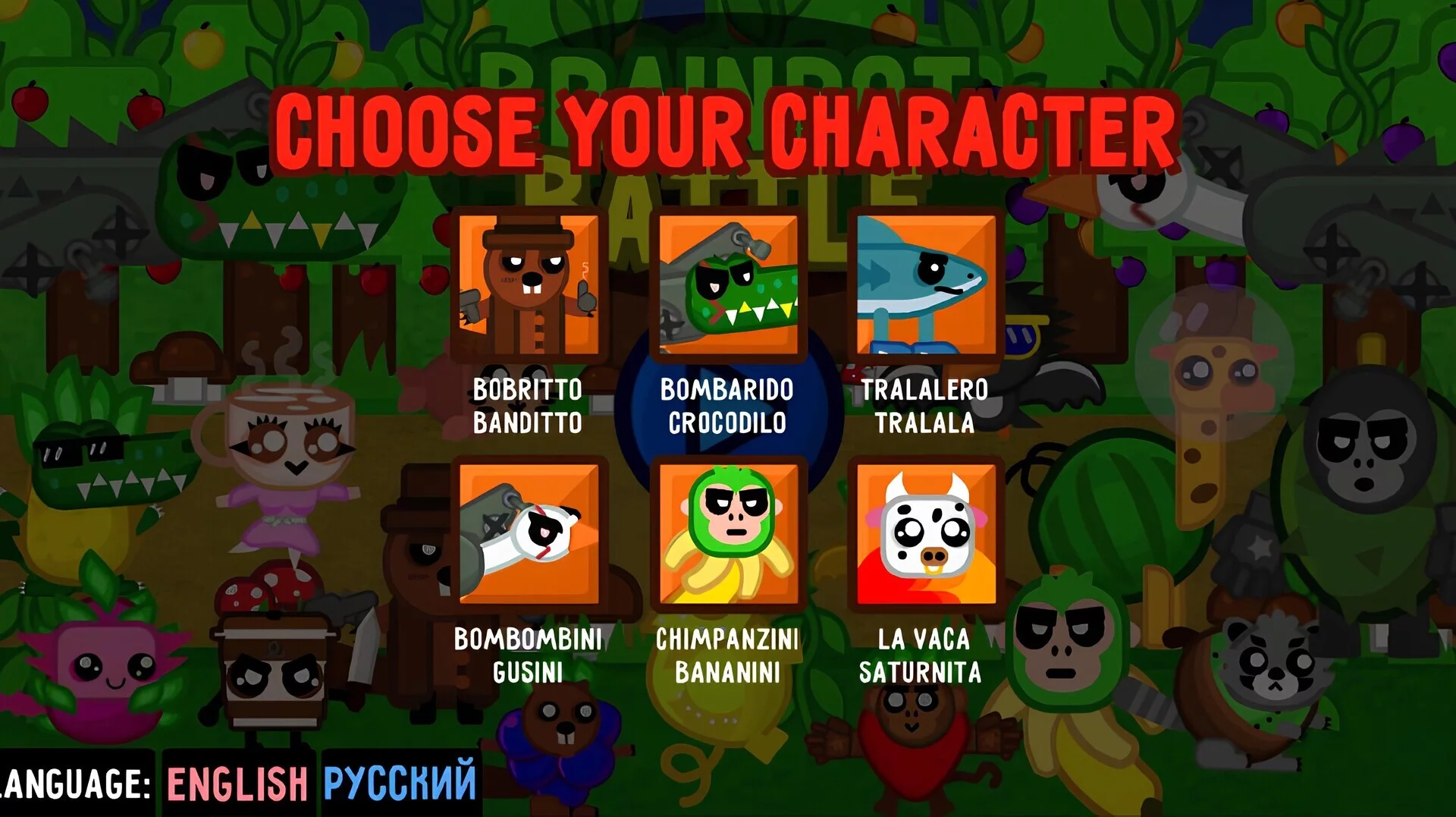 Изображение игры: BrainRot Battle