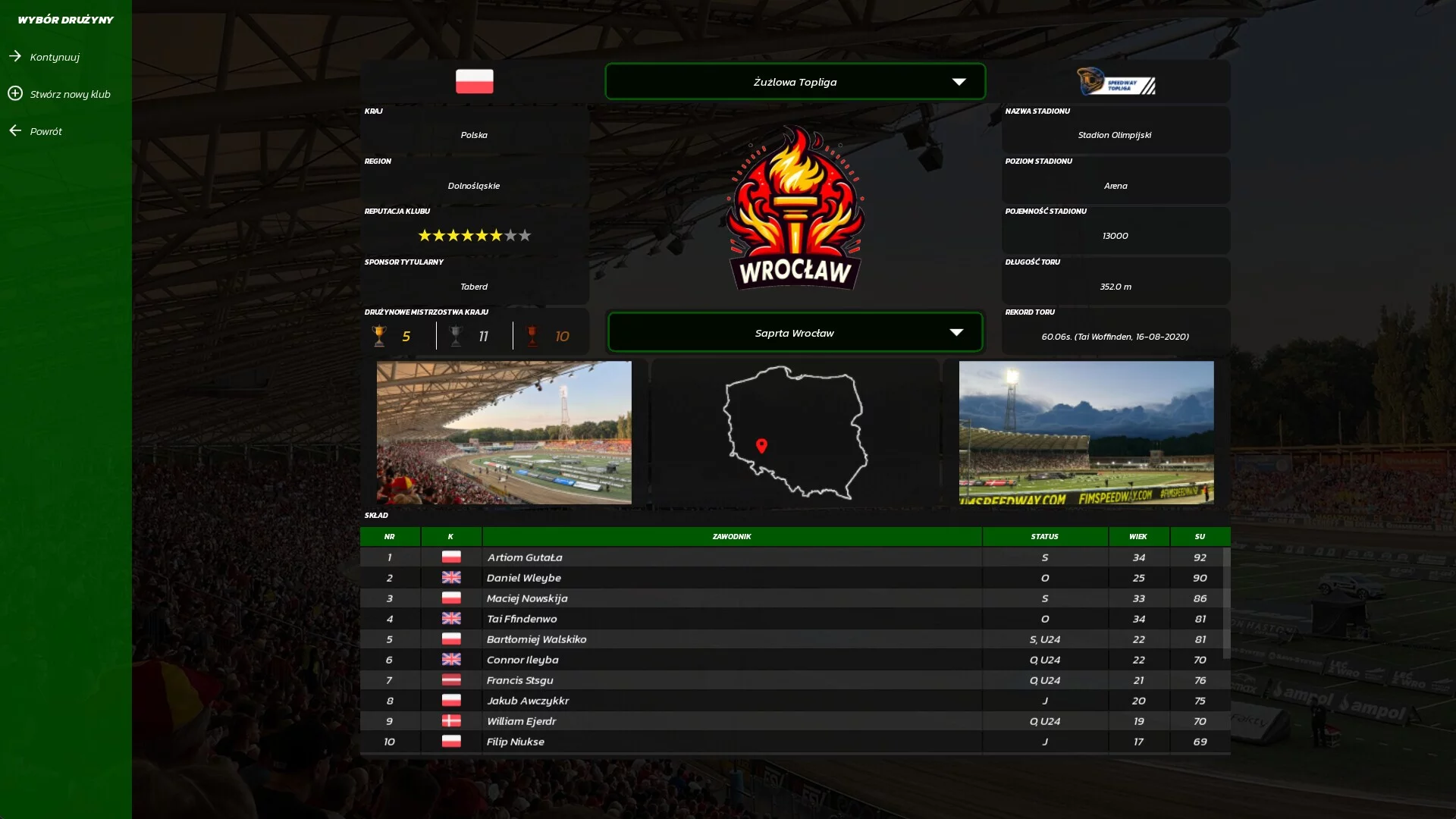 Изображение игры: Speedway Club Manager 25