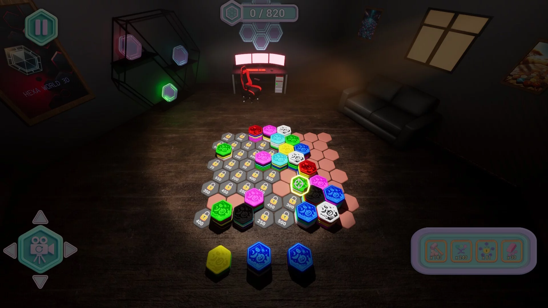 Изображение игры: HEXA-WORLD-3D
