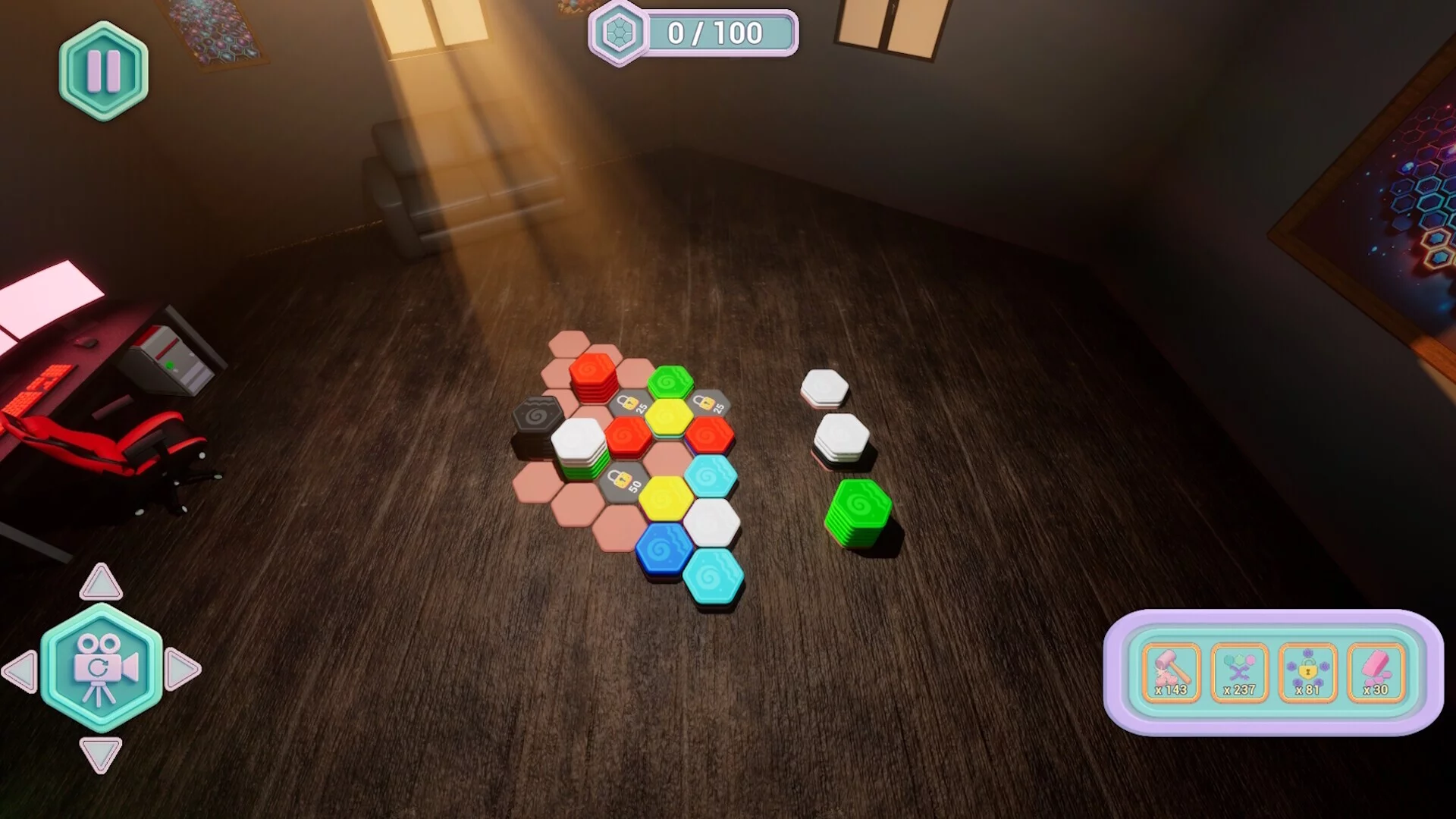 Изображение игры: HEXA-WORLD-3D