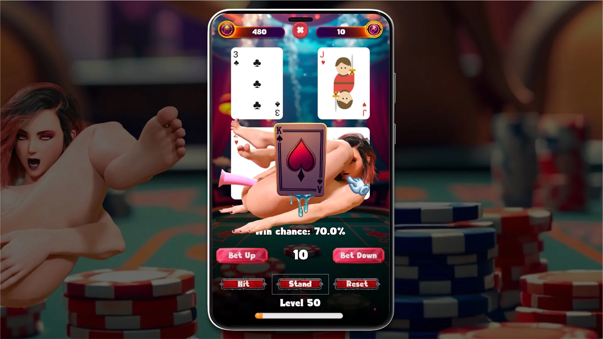 Изображение игры: Climax Cards: Blackjack