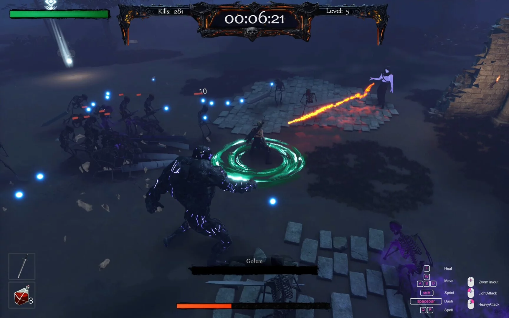 Изображение игры: Echoes of Undeath