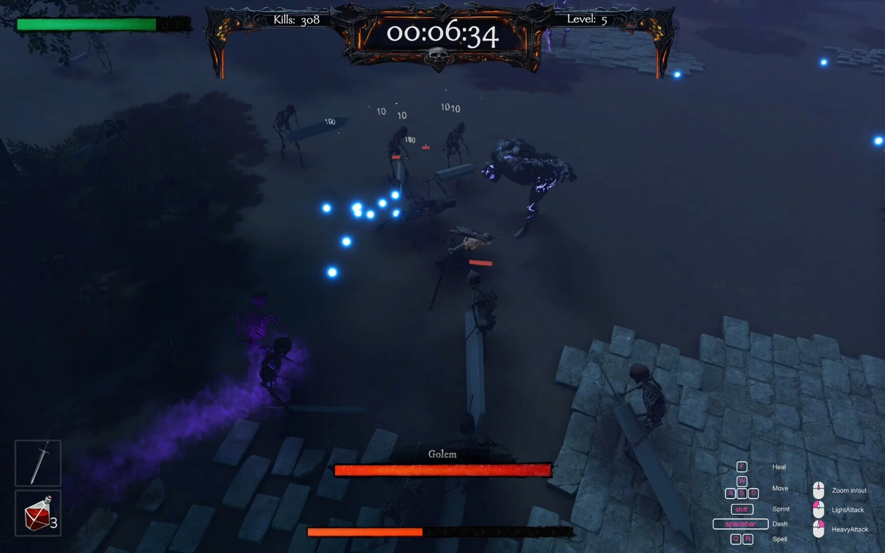 Изображение игры: Echoes of Undeath