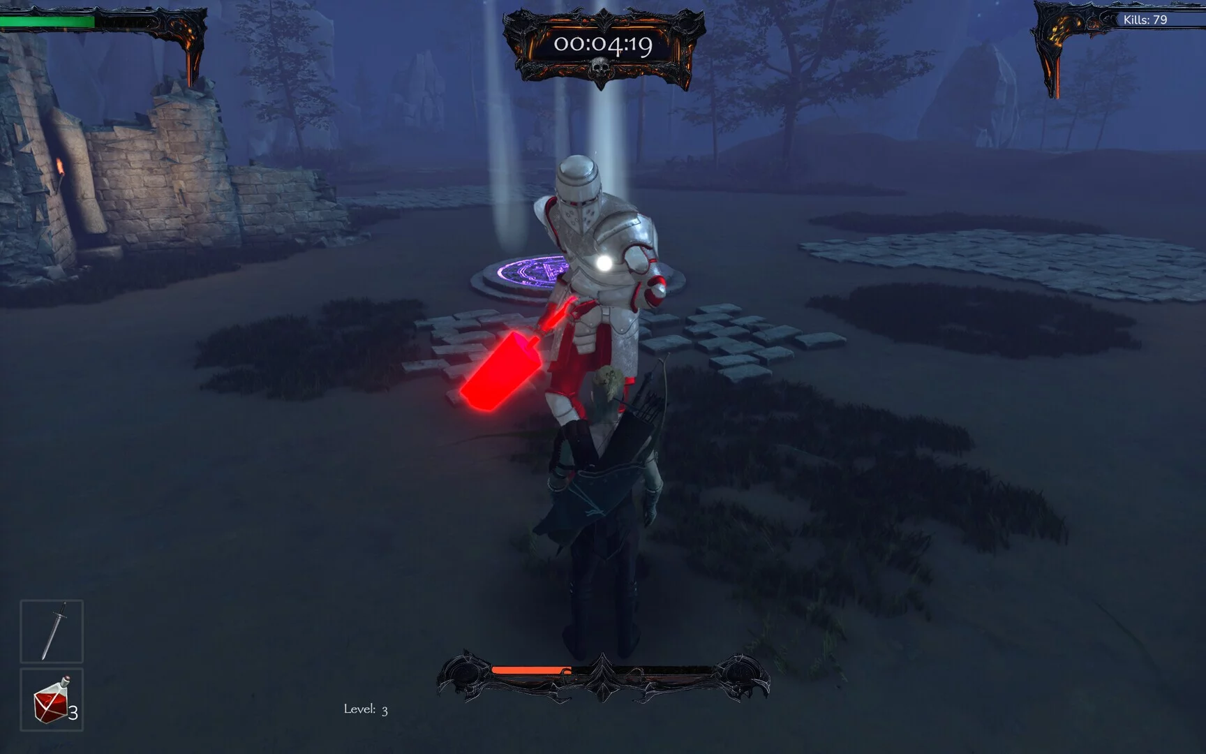 Изображение игры: Echoes of Undeath