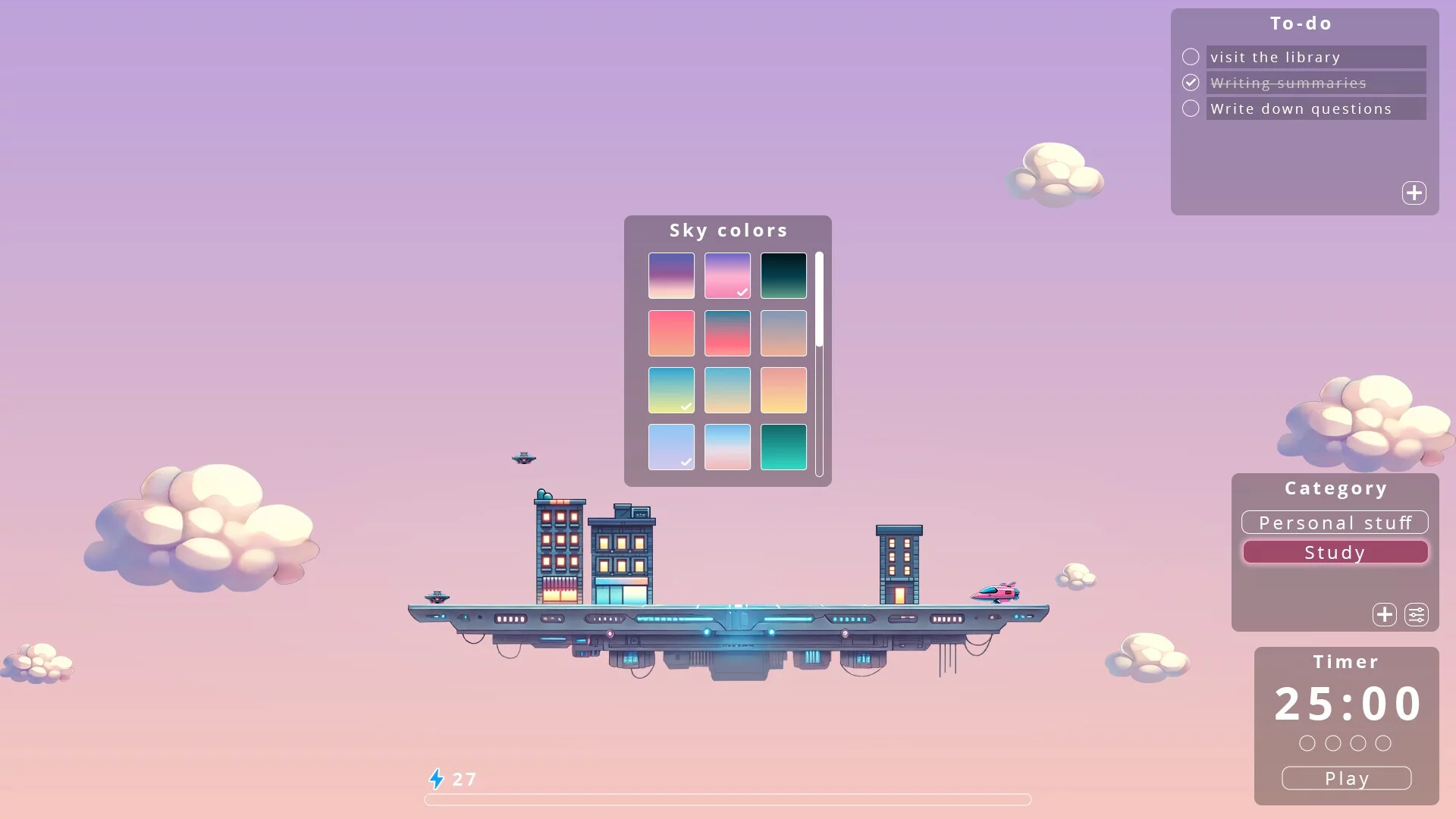 Изображение игры: Sky Dreamer