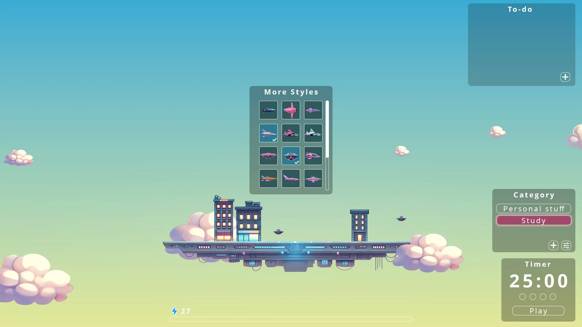 Изображение игры: Sky Dreamer
