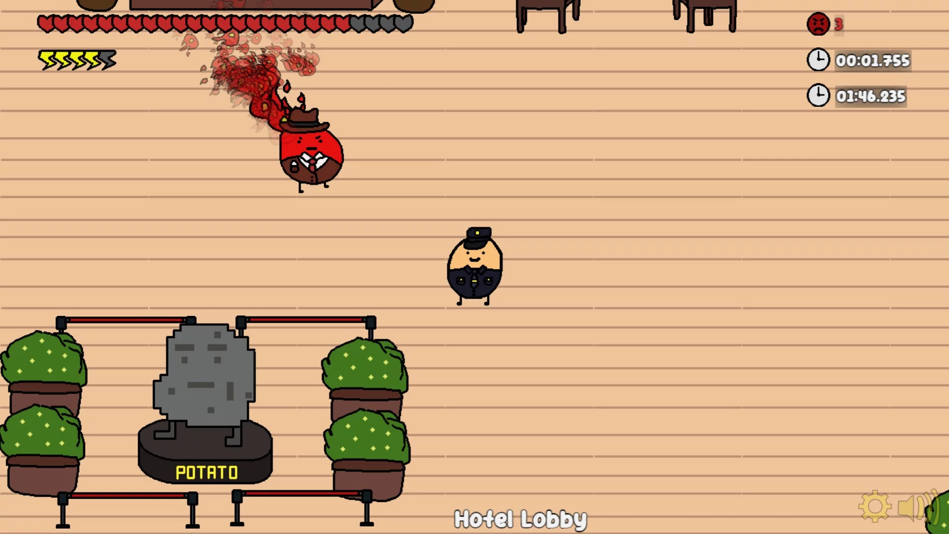 Изображение игры: Potato Cop