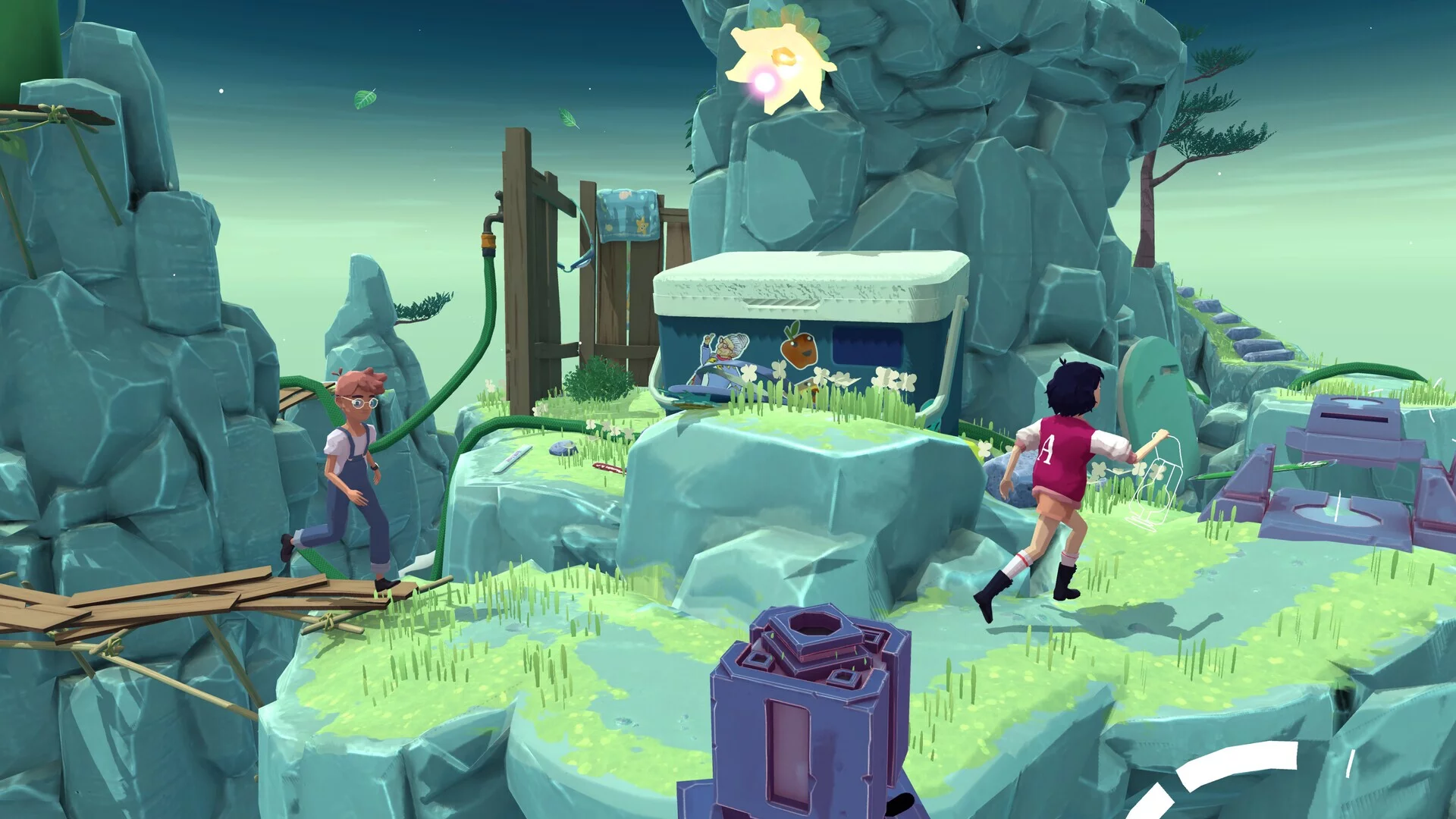 Изображение игры: Hidden Memories of The Gardens Between