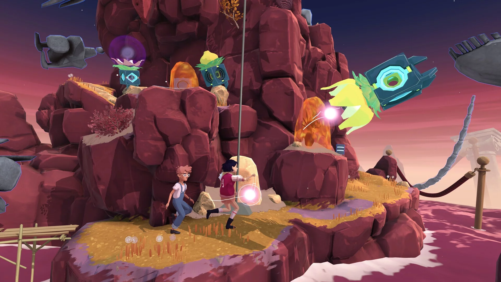 Изображение игры: Hidden Memories of The Gardens Between