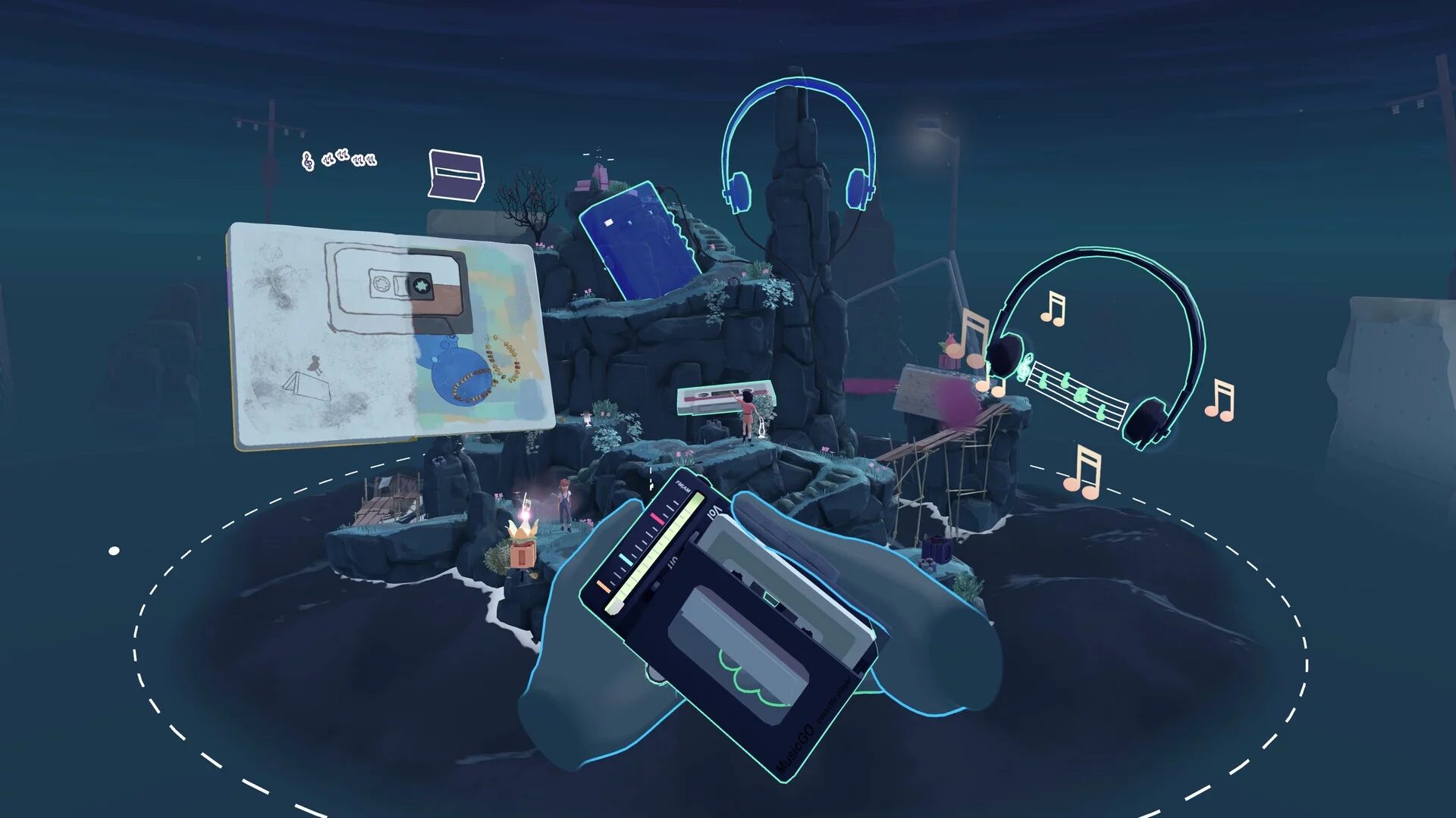 Изображение игры: Hidden Memories of The Gardens Between