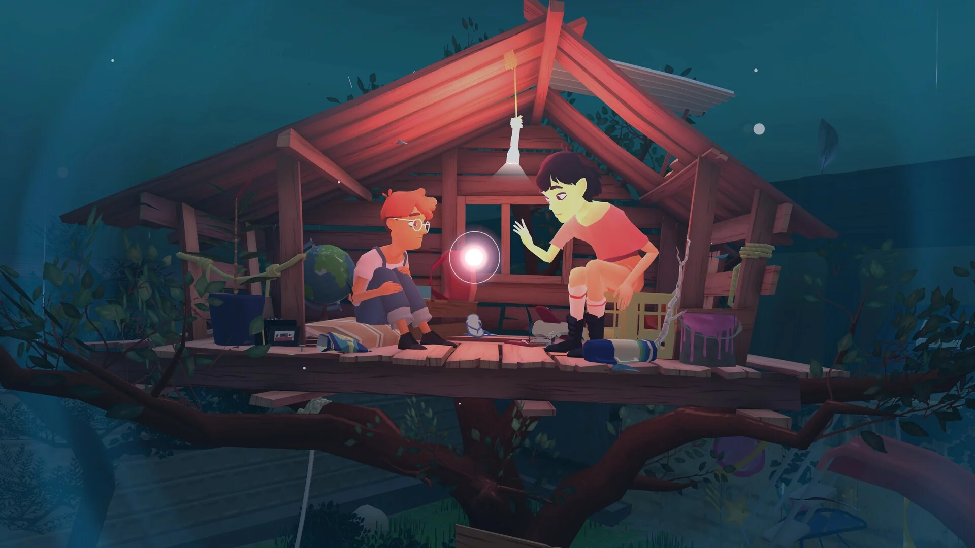 Изображение игры: Hidden Memories of The Gardens Between