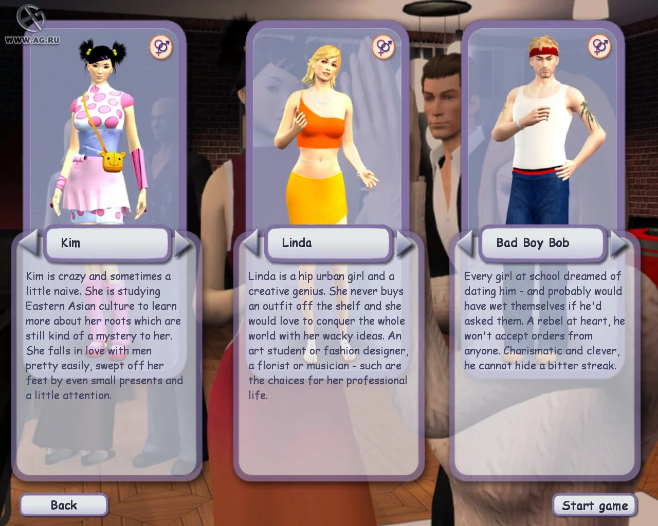 Изображение игры: Singles 2: Triple Trouble