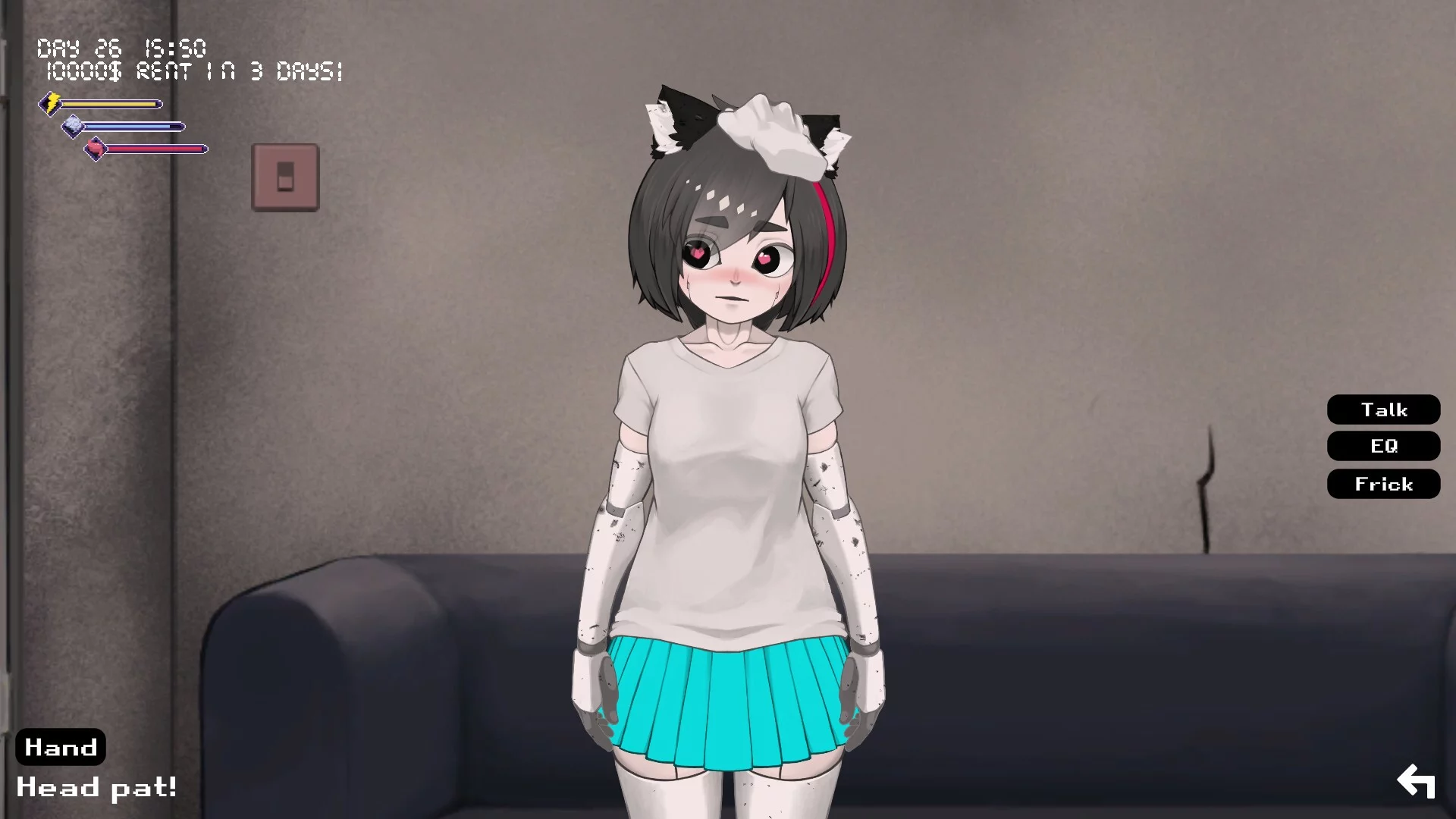 Изображение игры: !Ω Factorial Omega: My Dystopian Robot Girlfriend