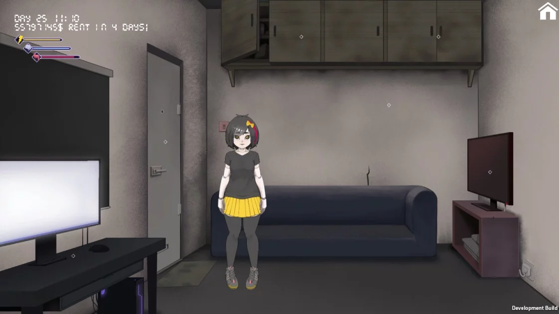Изображение игры: !Ω Factorial Omega: My Dystopian Robot Girlfriend