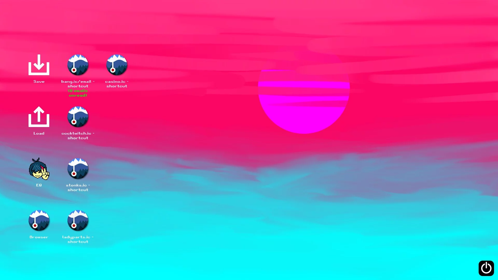 Изображение игры: !Ω Factorial Omega: My Dystopian Robot Girlfriend