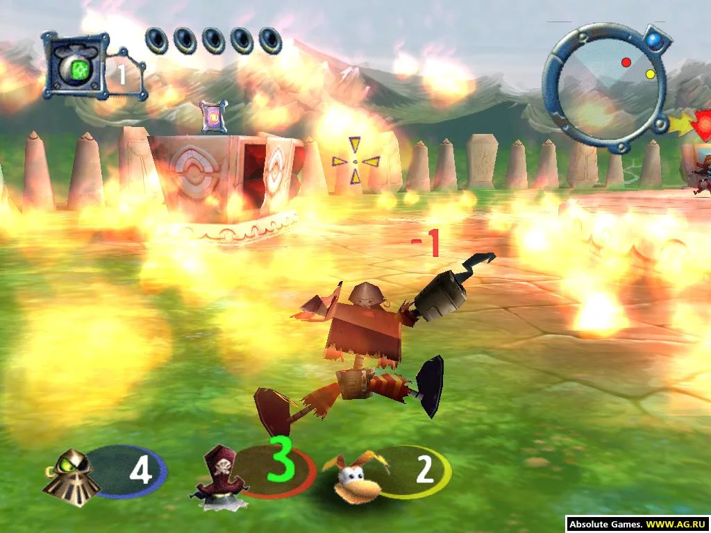 Изображение игры: Rayman M