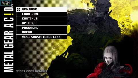 Изображение игры: Metal Gear Acid 2