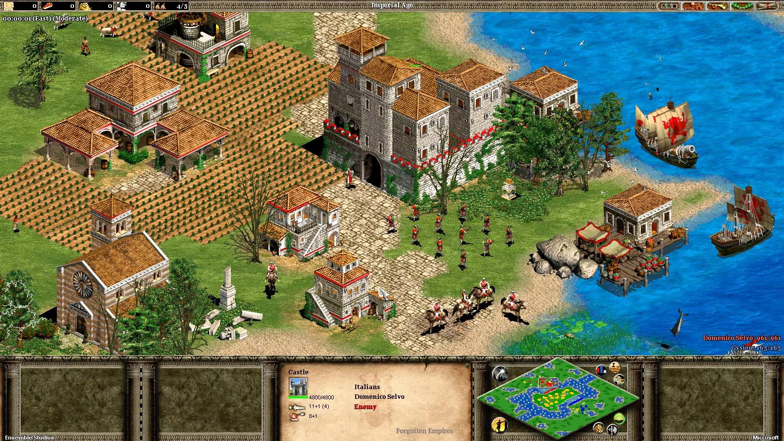 Изображение игры: Age of Empires II: Forgotten Empires