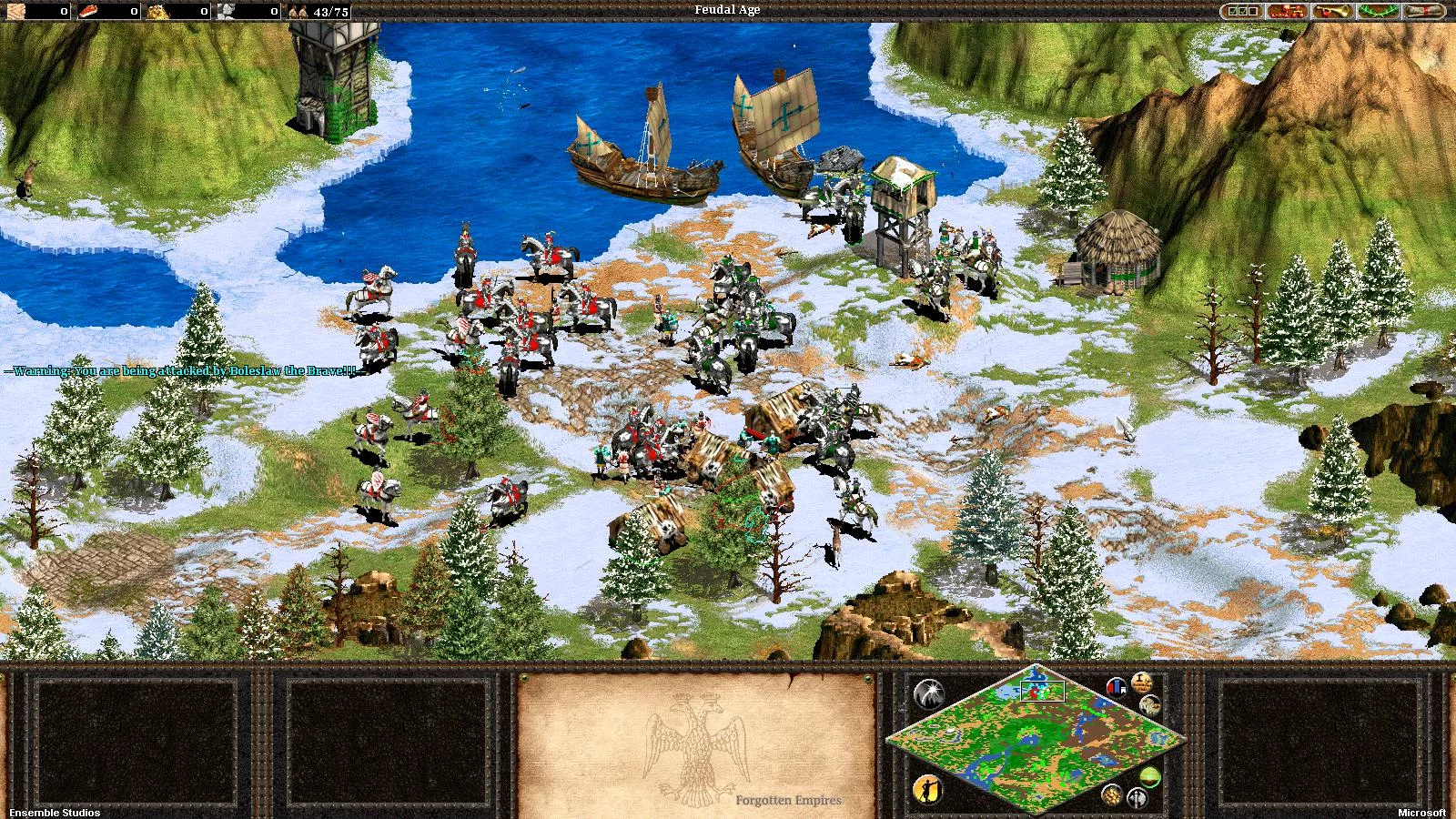 Изображение игры: Age of Empires II: Forgotten Empires