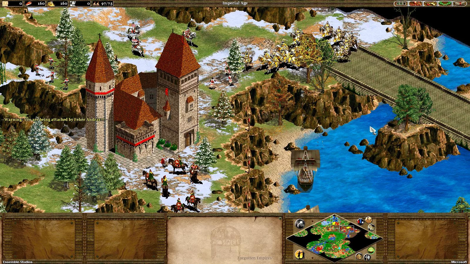 Изображение игры: Age of Empires II: Forgotten Empires