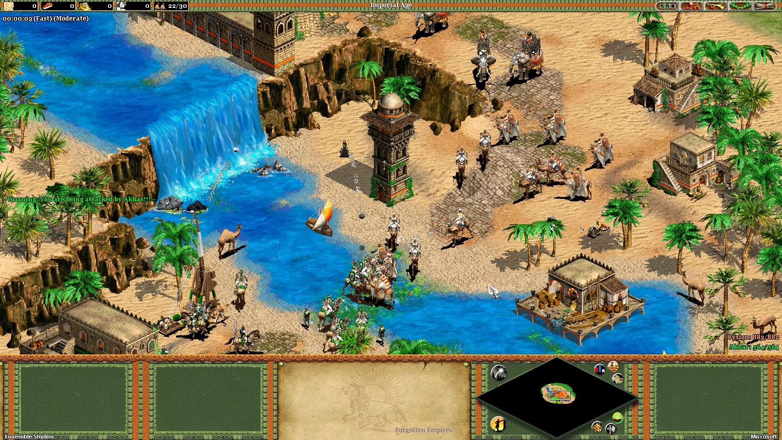 Изображение игры: Age of Empires II: Forgotten Empires