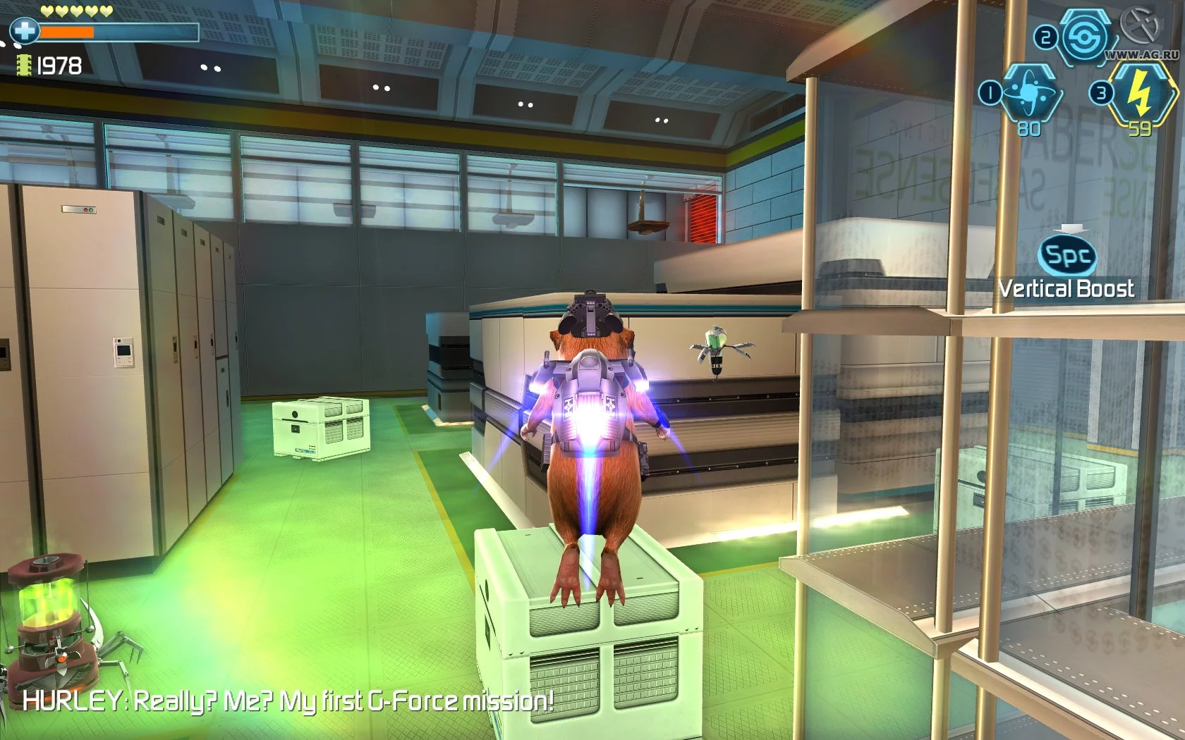 Изображение игры: G-Force: The Video Game