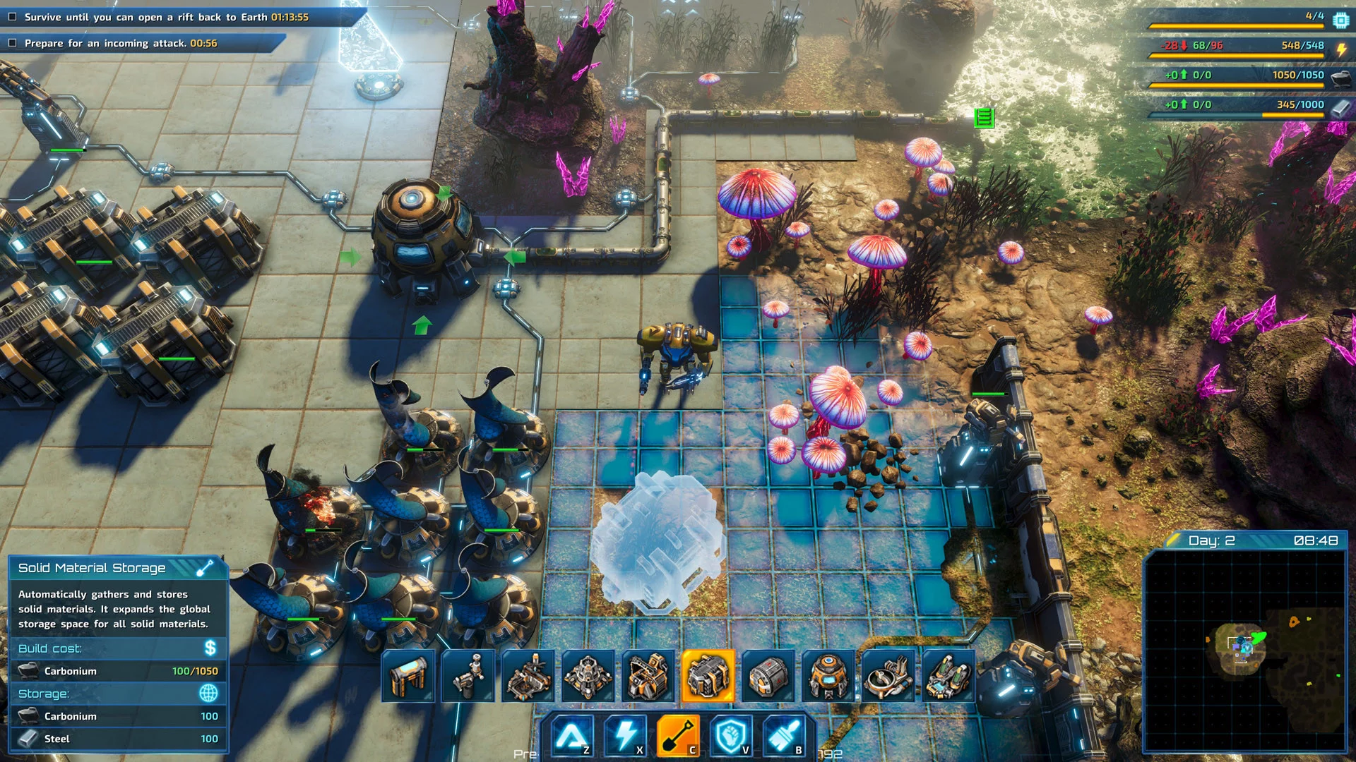 Изображение игры: The Riftbreaker: Prologue