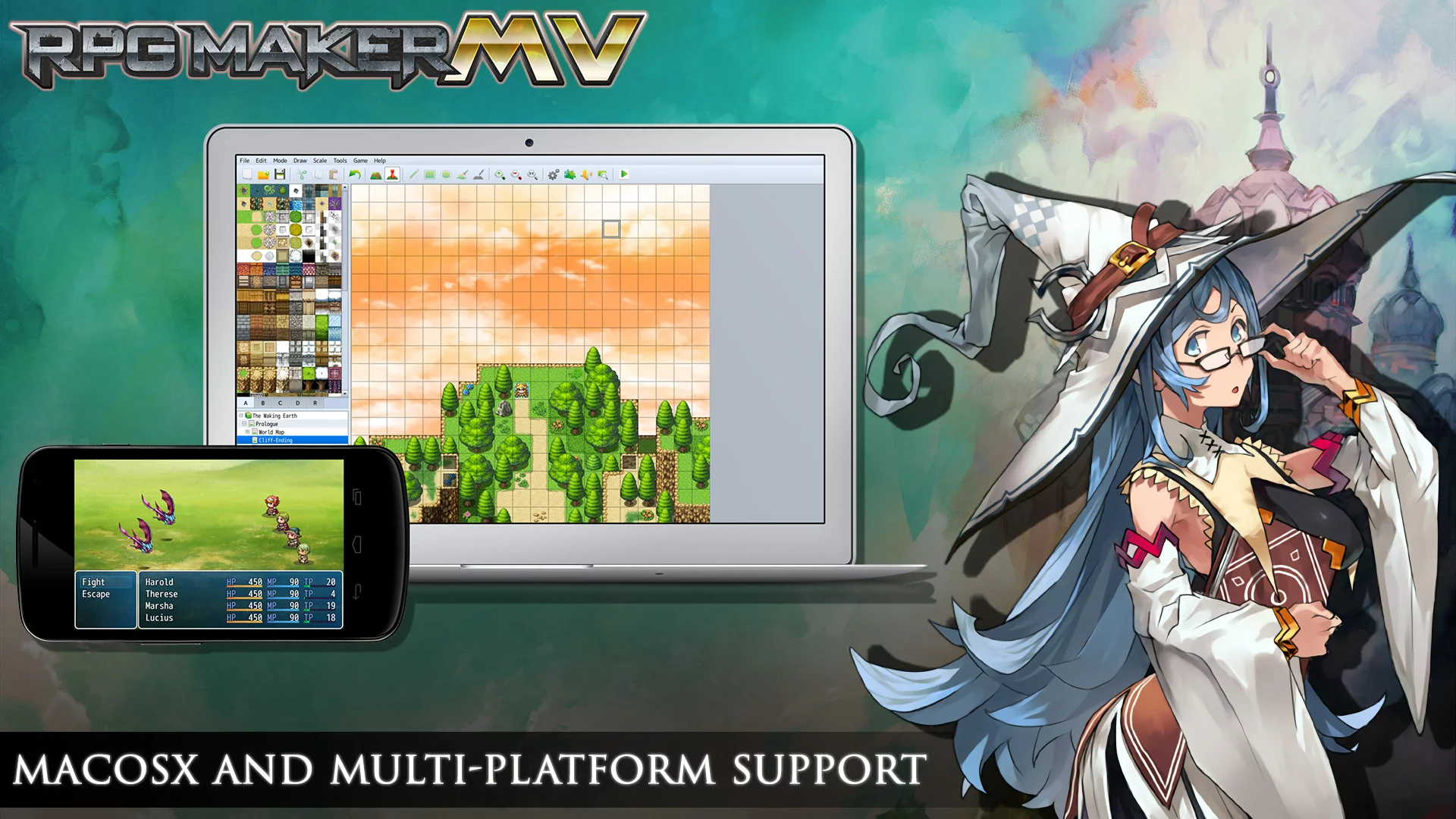 Изображение игры: RPG Maker MV