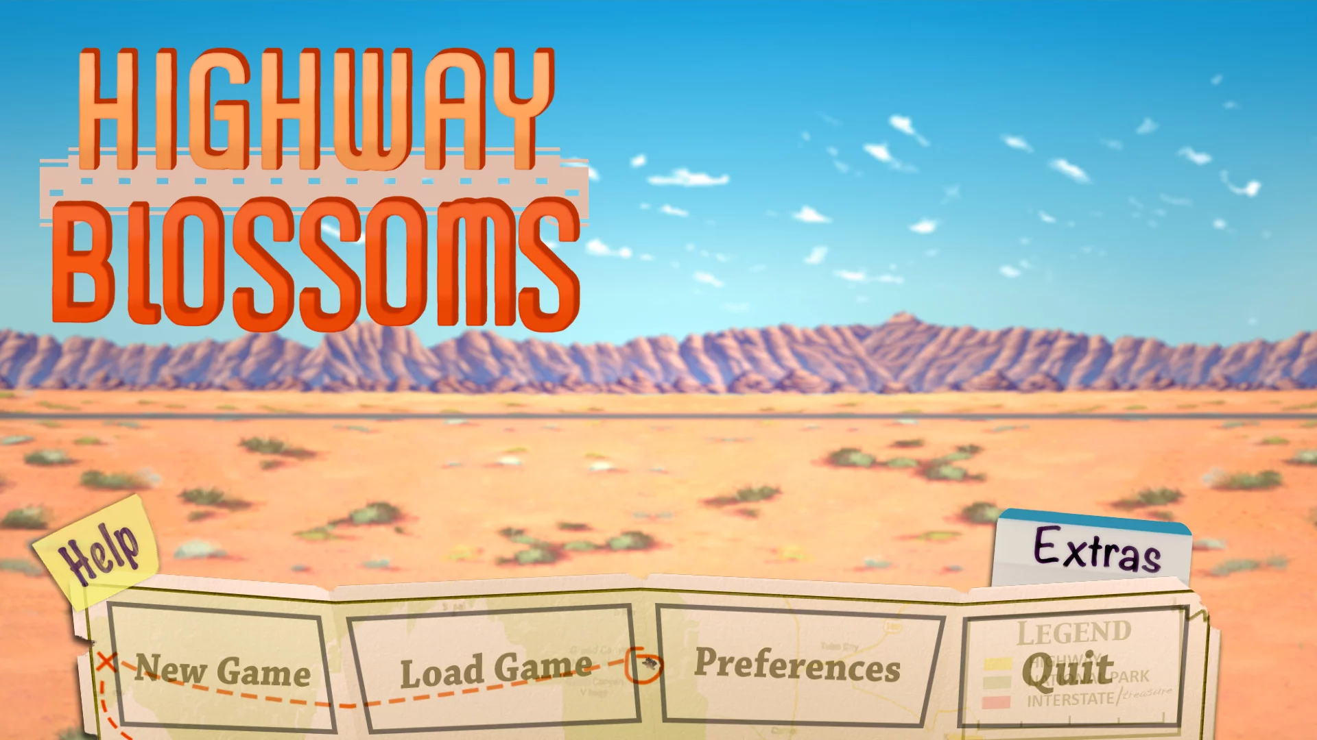 Изображение игры: Highway Blossoms