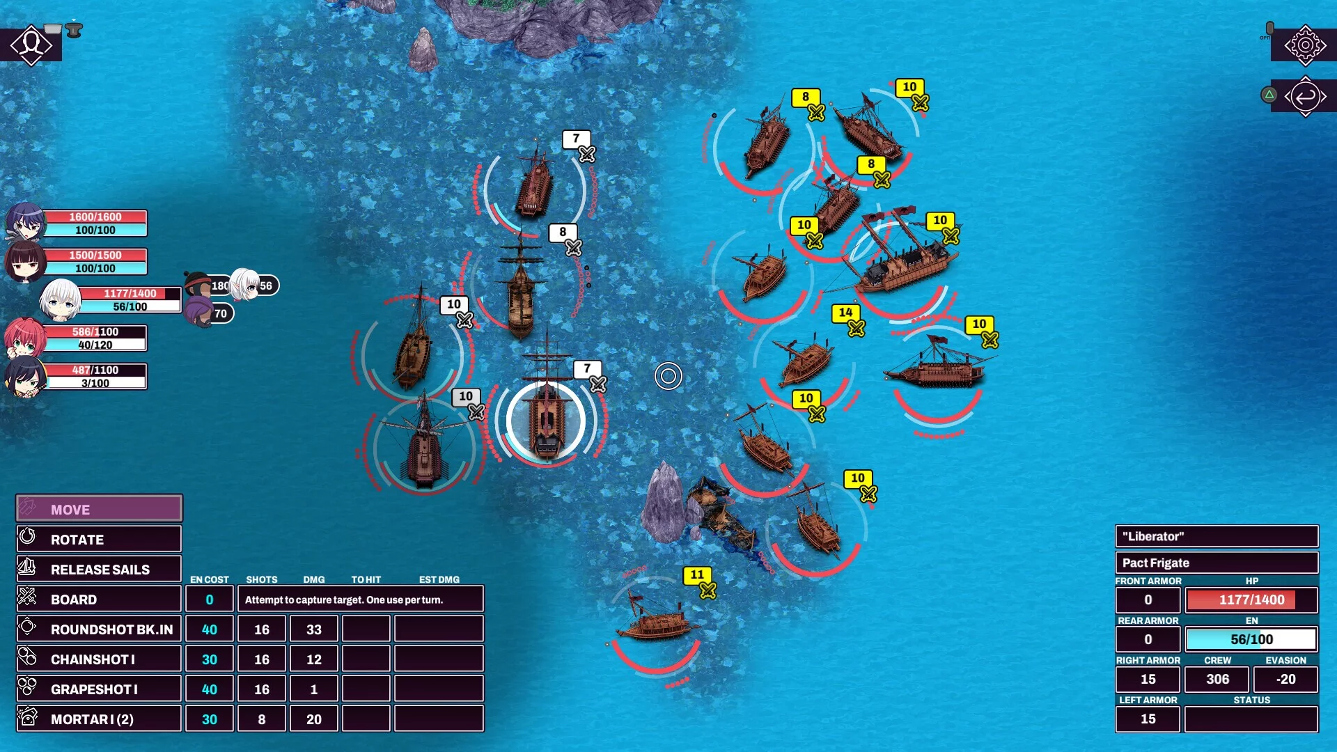 Изображение игры: Sunrider Legends Tactics