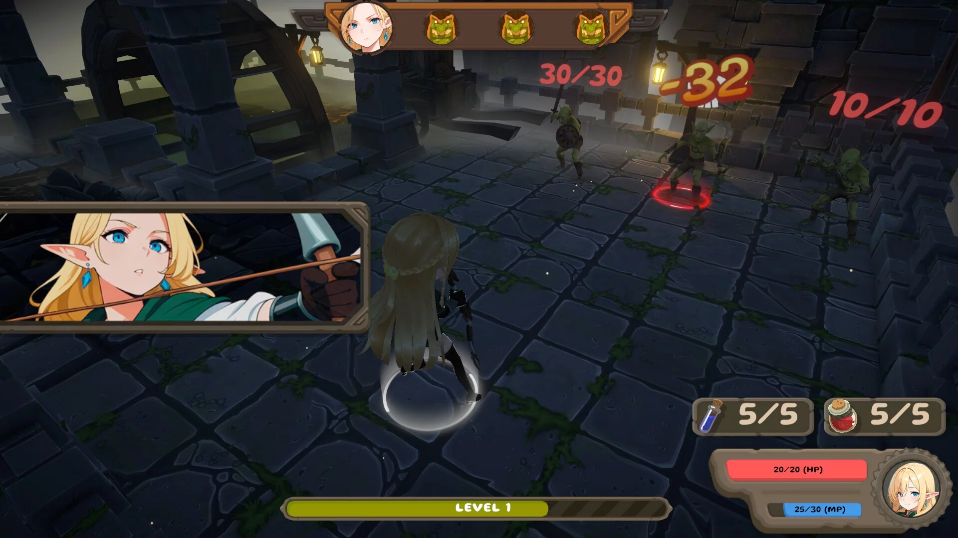 Изображение игры: Elf Adventure: The Lost Castle