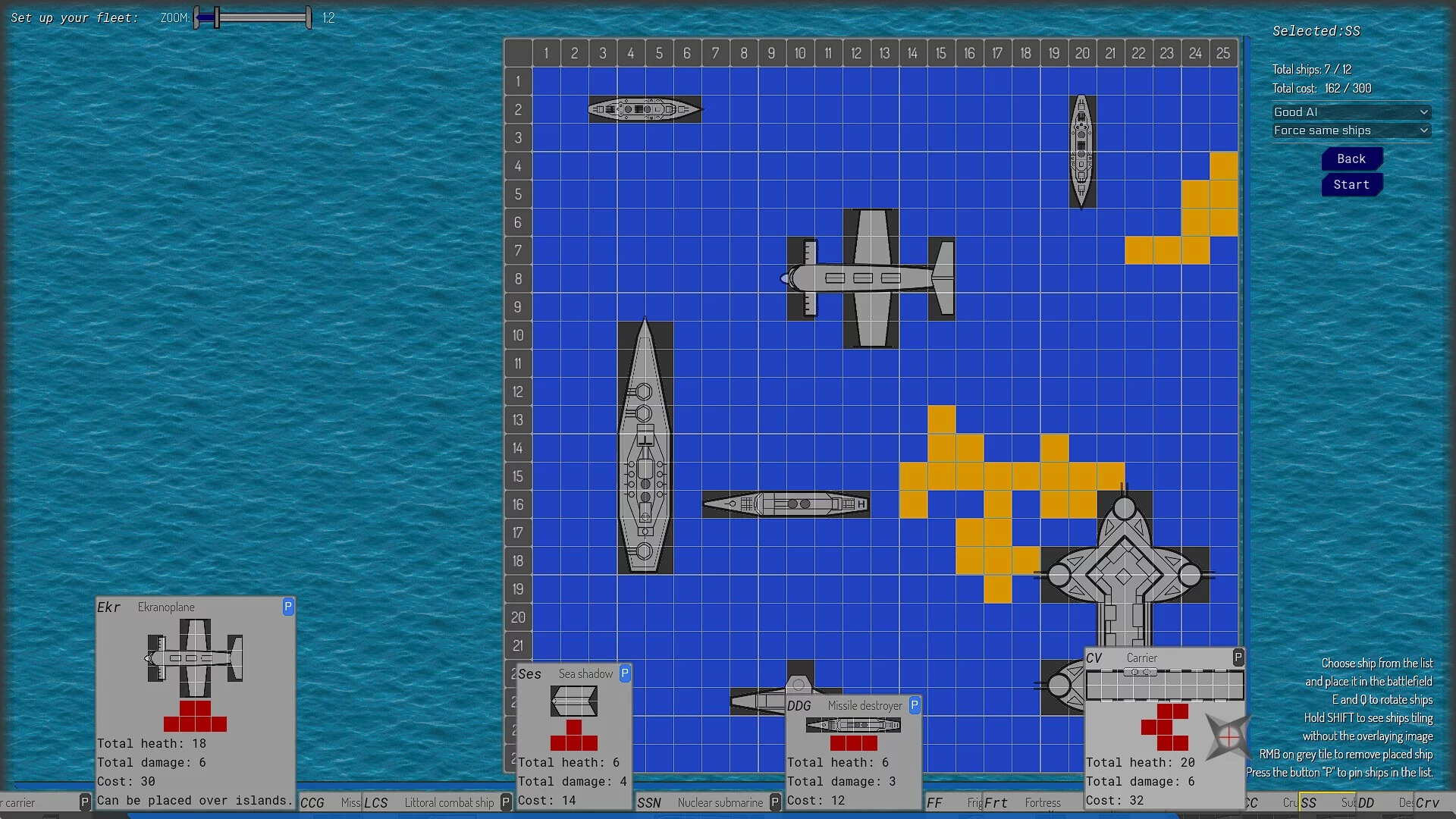 Изображение игры: Battleships Combat: Evolved