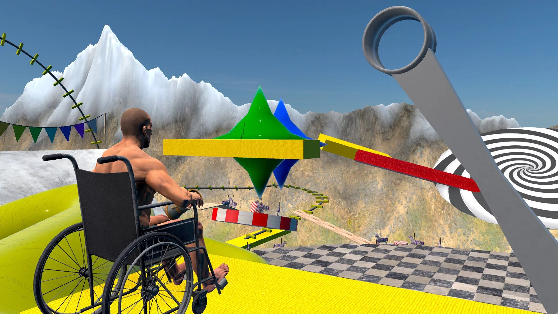 Изображение игры: a Difficult game about Wheelchair