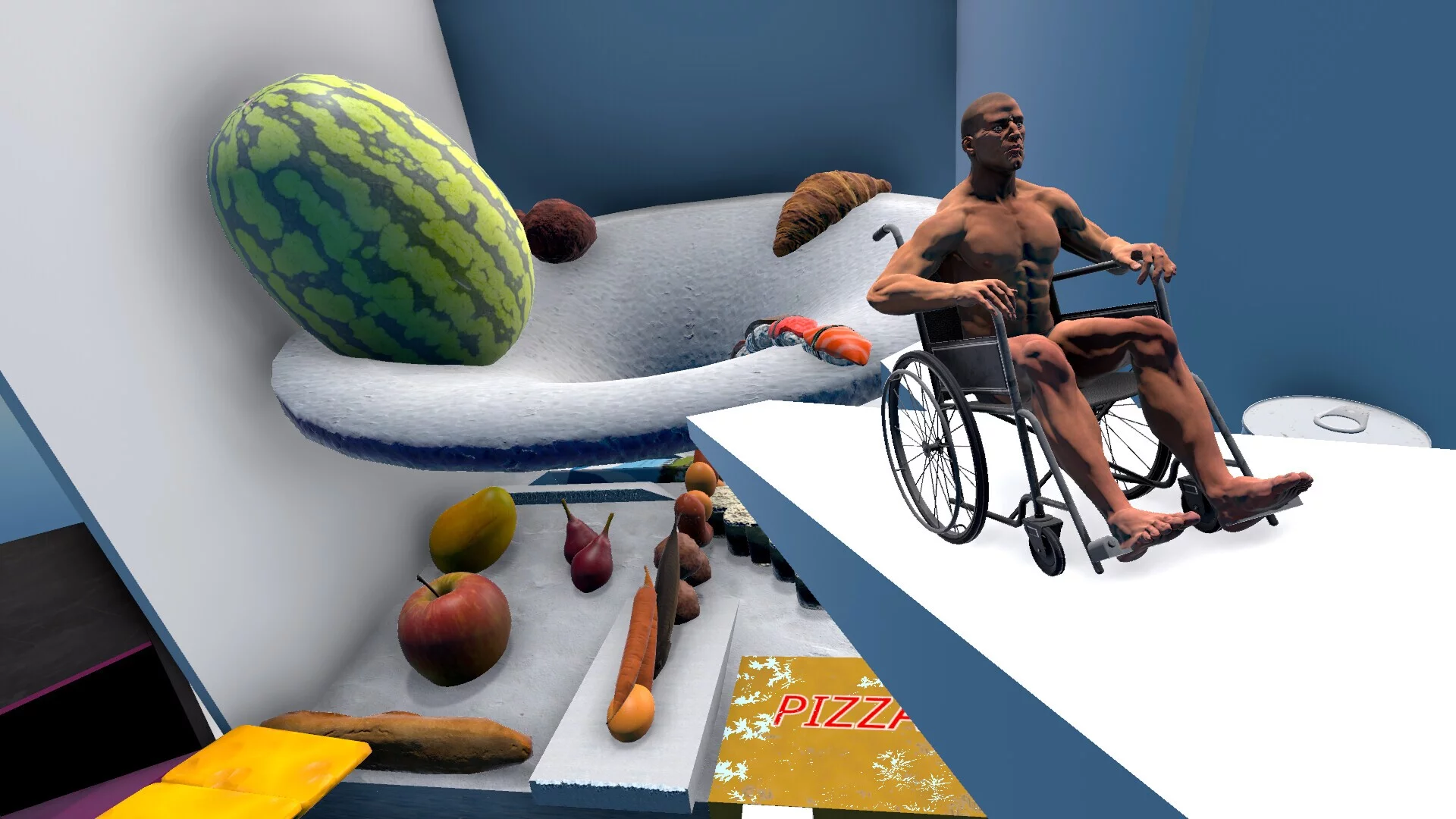 Изображение игры: a Difficult game about Wheelchair