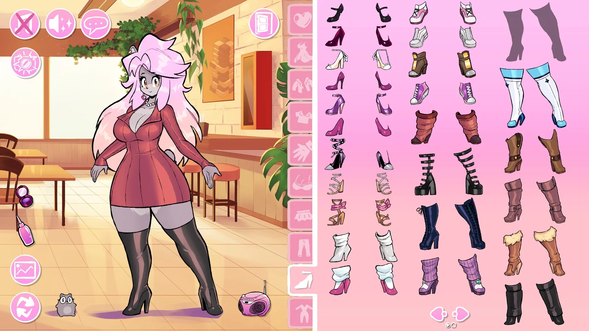 Изображение игры: Dress-Up With Helene: Deluxe!