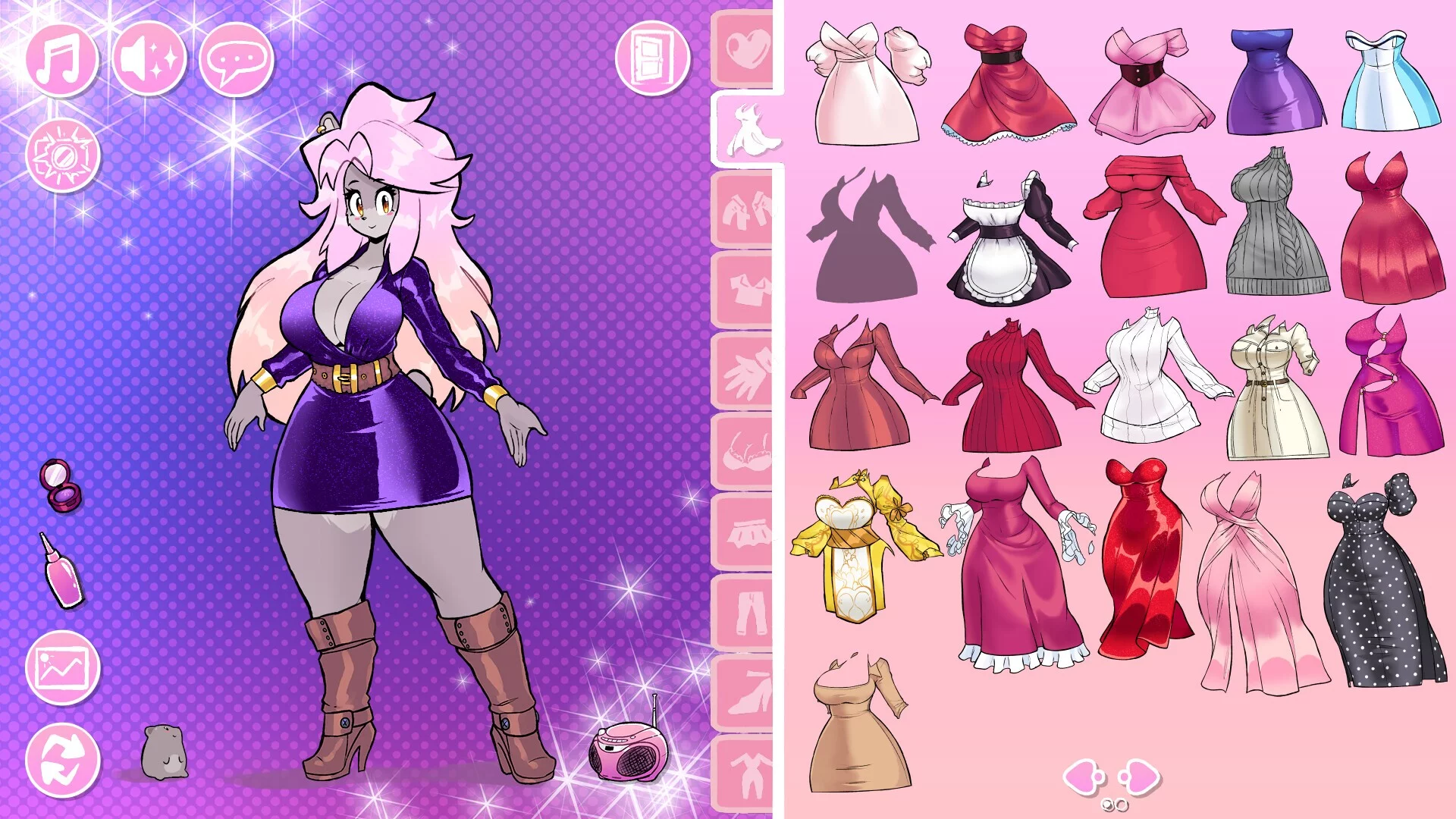 Изображение игры: Dress-Up With Helene: Deluxe!