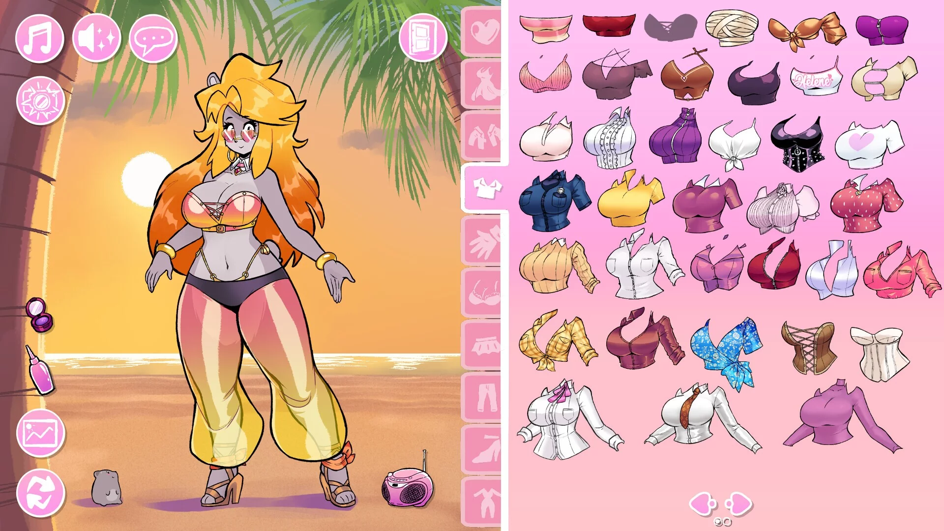 Изображение игры: Dress-Up With Helene: Deluxe!