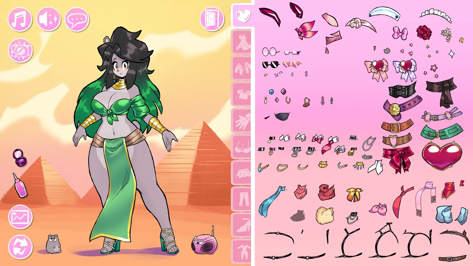 Изображение игры: Dress-Up With Helene: Deluxe!