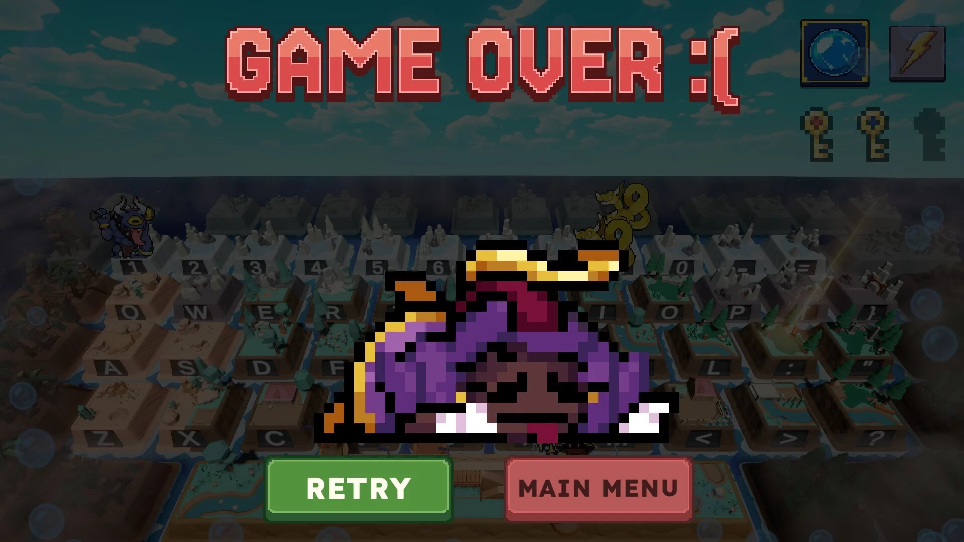 Изображение игры: Keyboard Quest