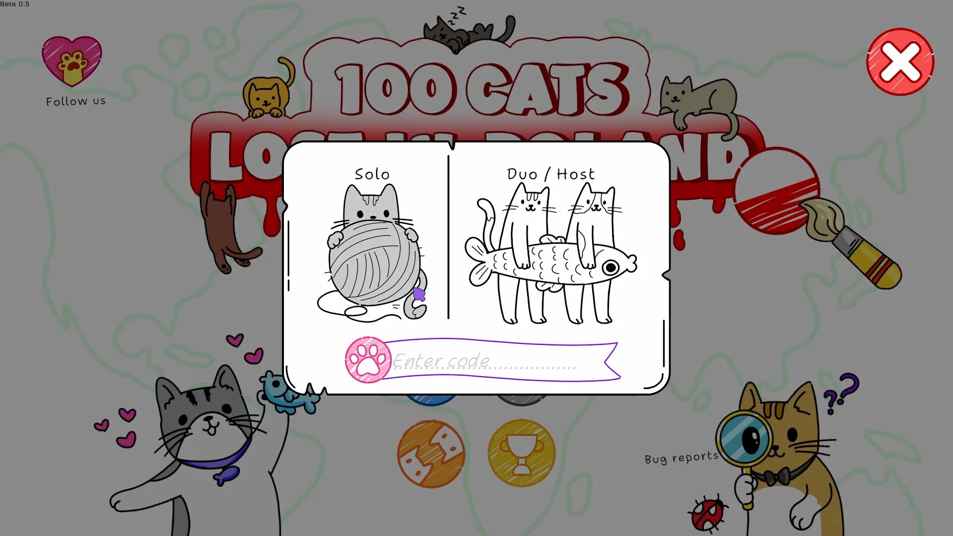 Изображение игры: 100 Cats Lost In Poland Find & Color