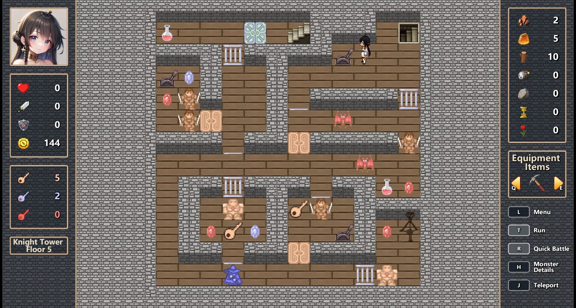 Изображение игры: 魔女之塔 Witch's Tower