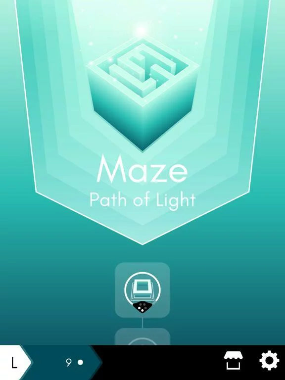 Изображение игры: Maze: path of light